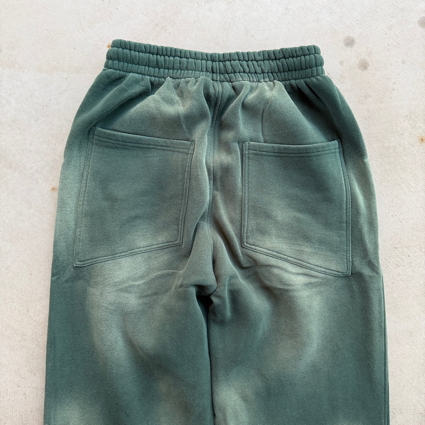Green Washed Sweatpants