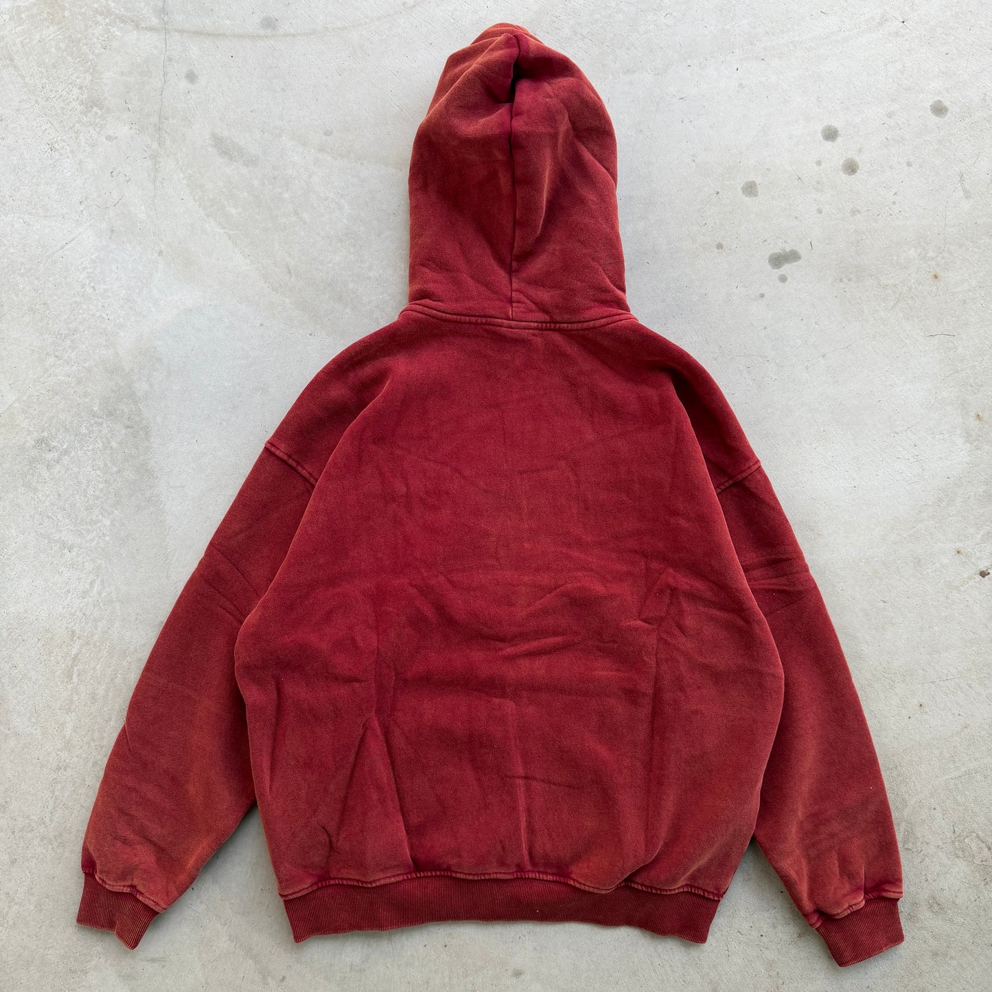Crimson Red Zip Up
