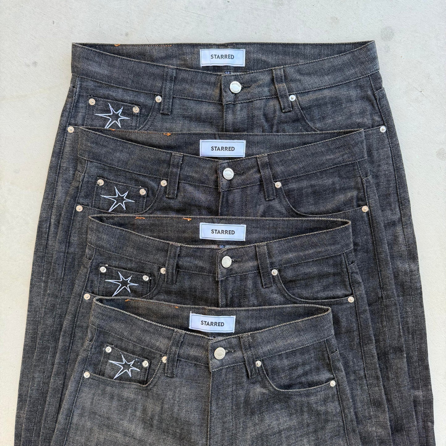 Black Selvedge Denim