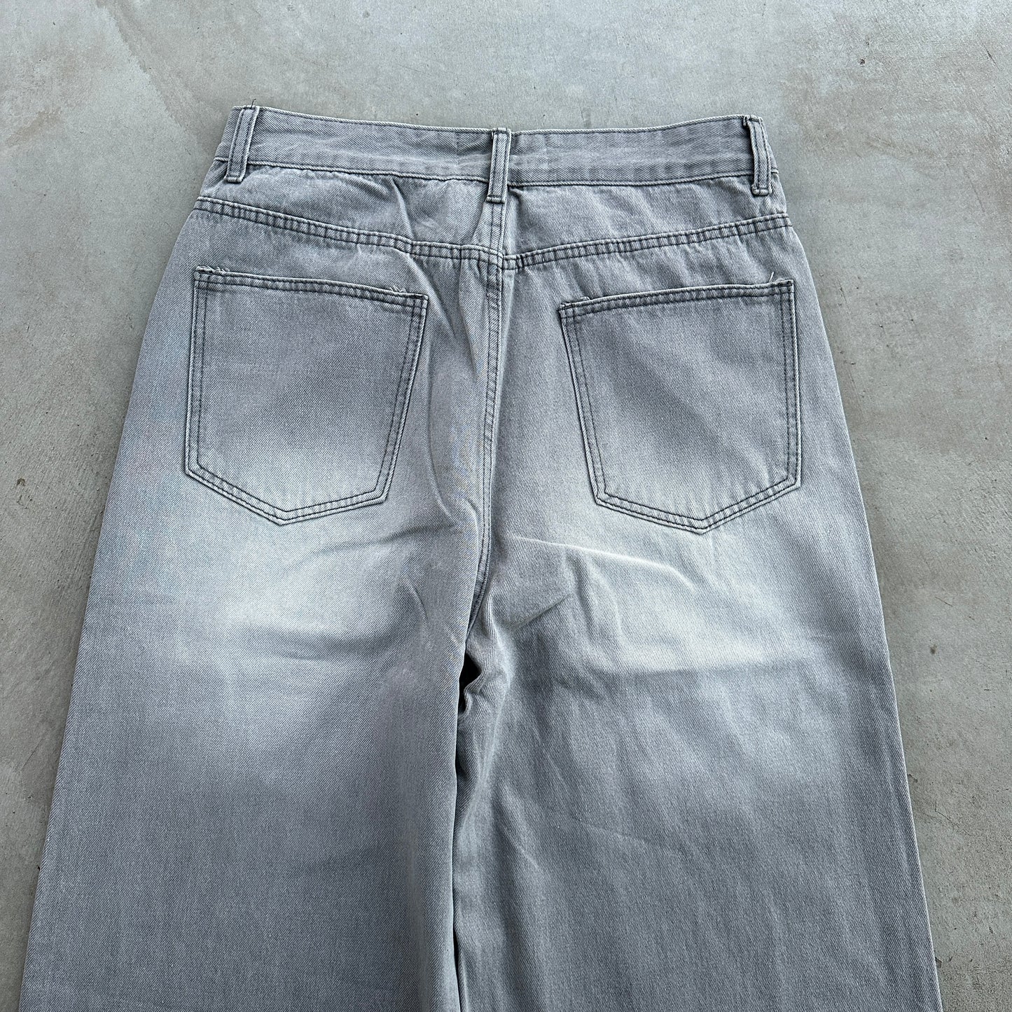 Faded Grey Denim