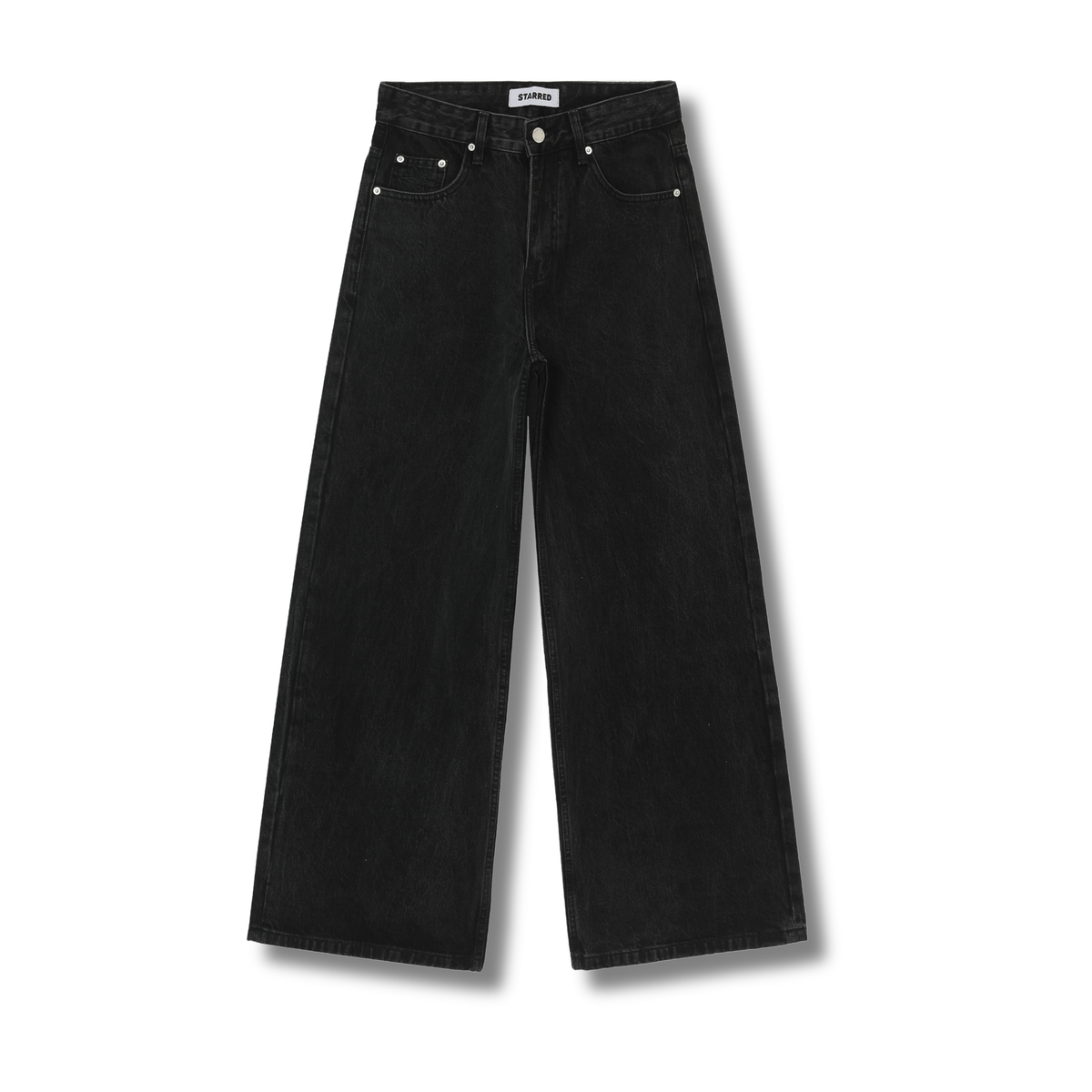 Washed Black Denim