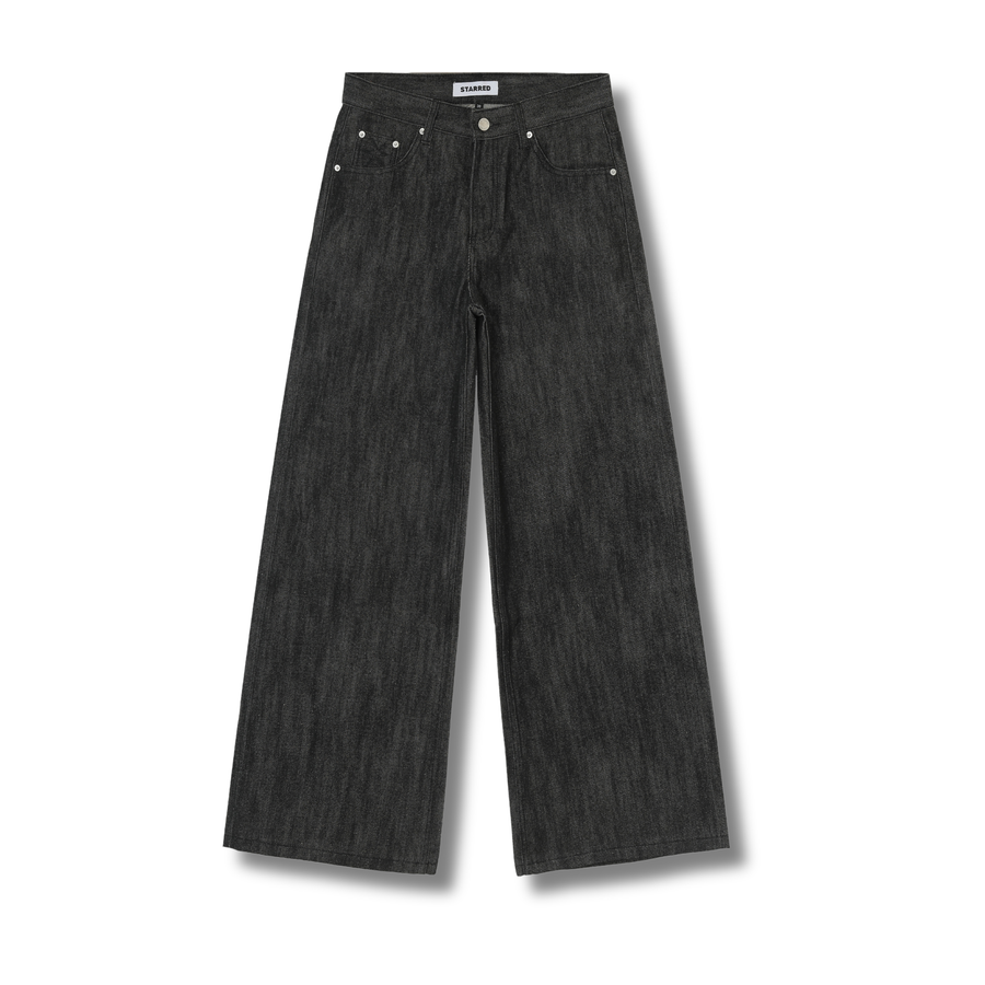 Black Raw Selvedge Denim