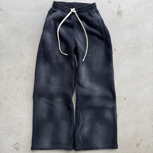 Black Washed Sweatpants