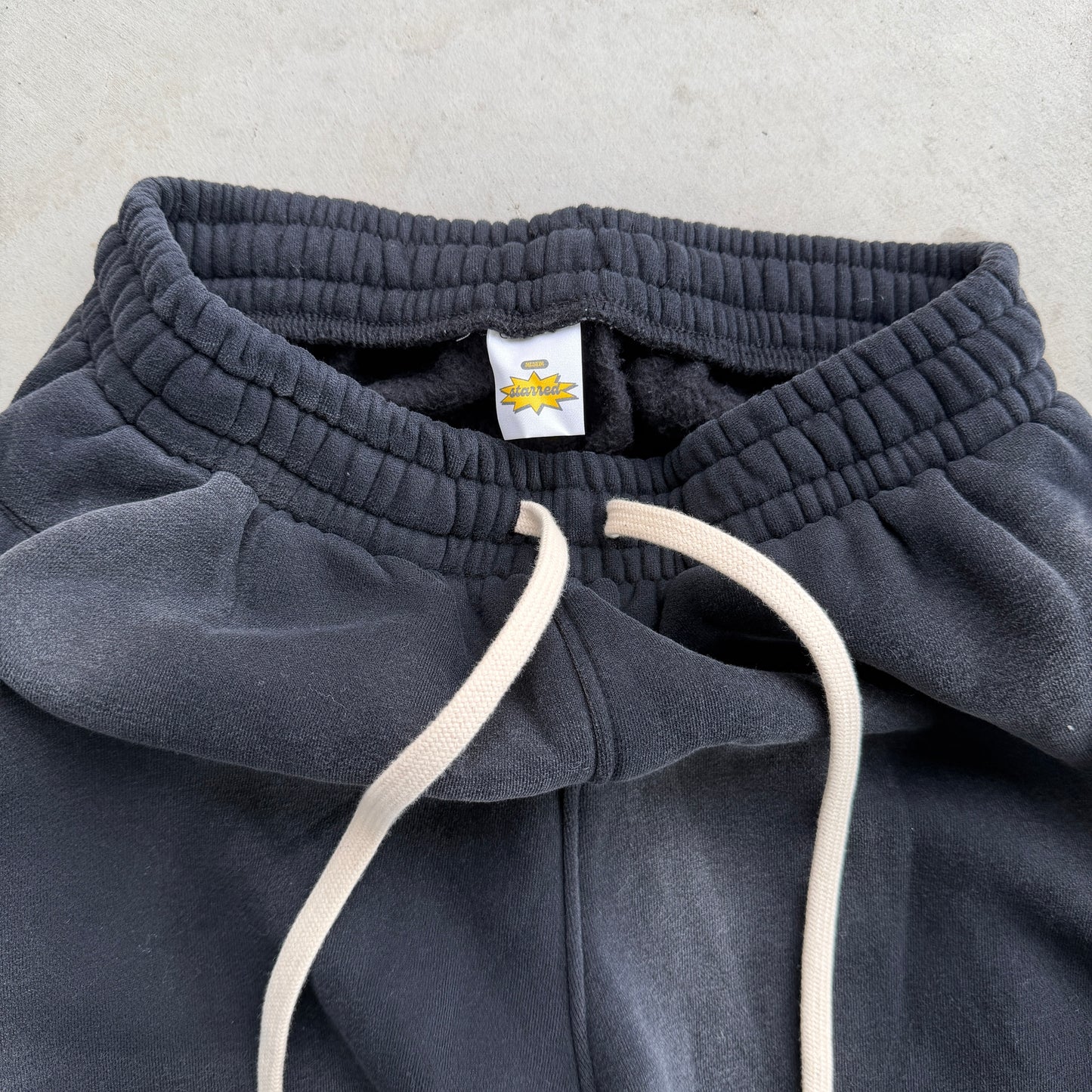 Black Washed Sweatpants