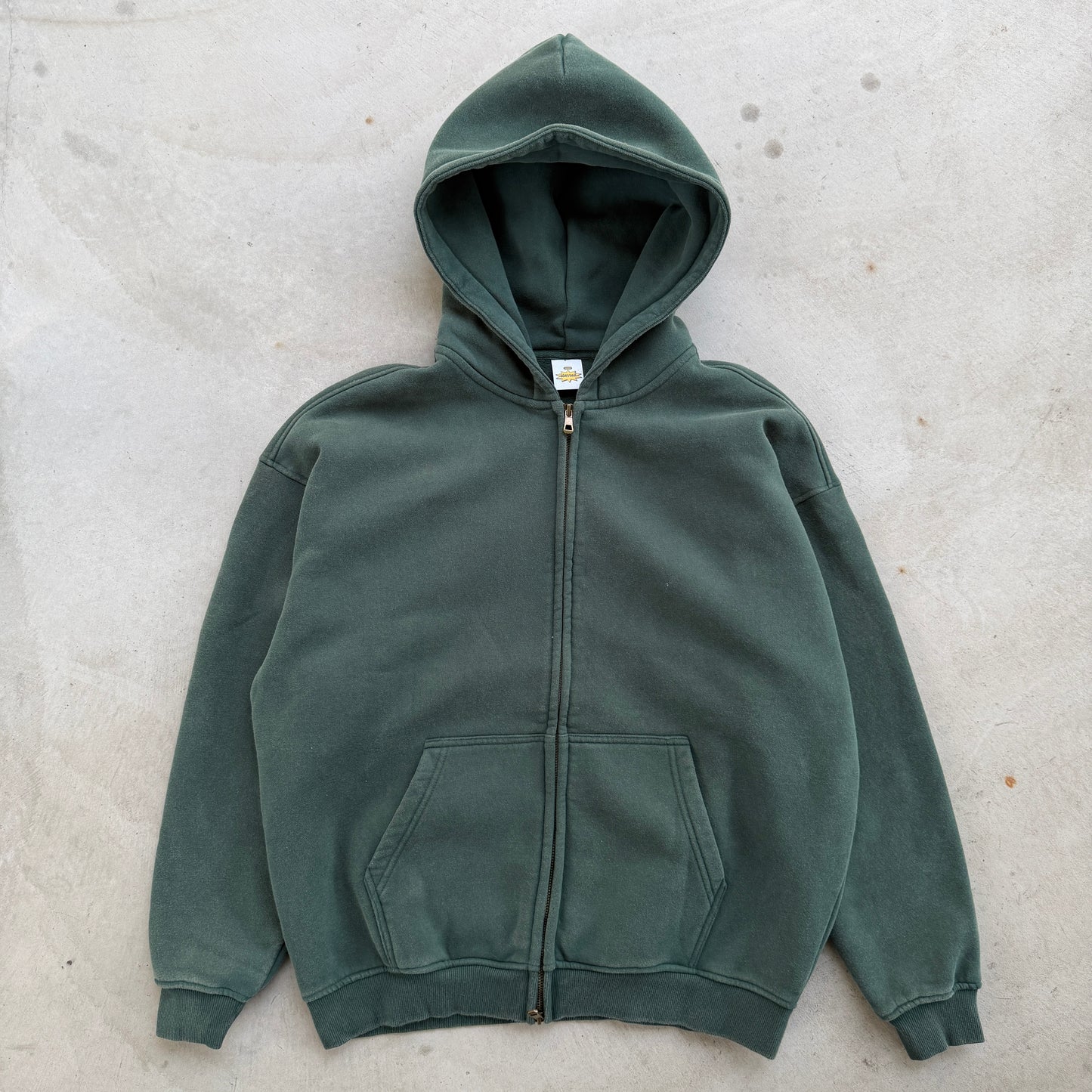 Pine Green Zip Up