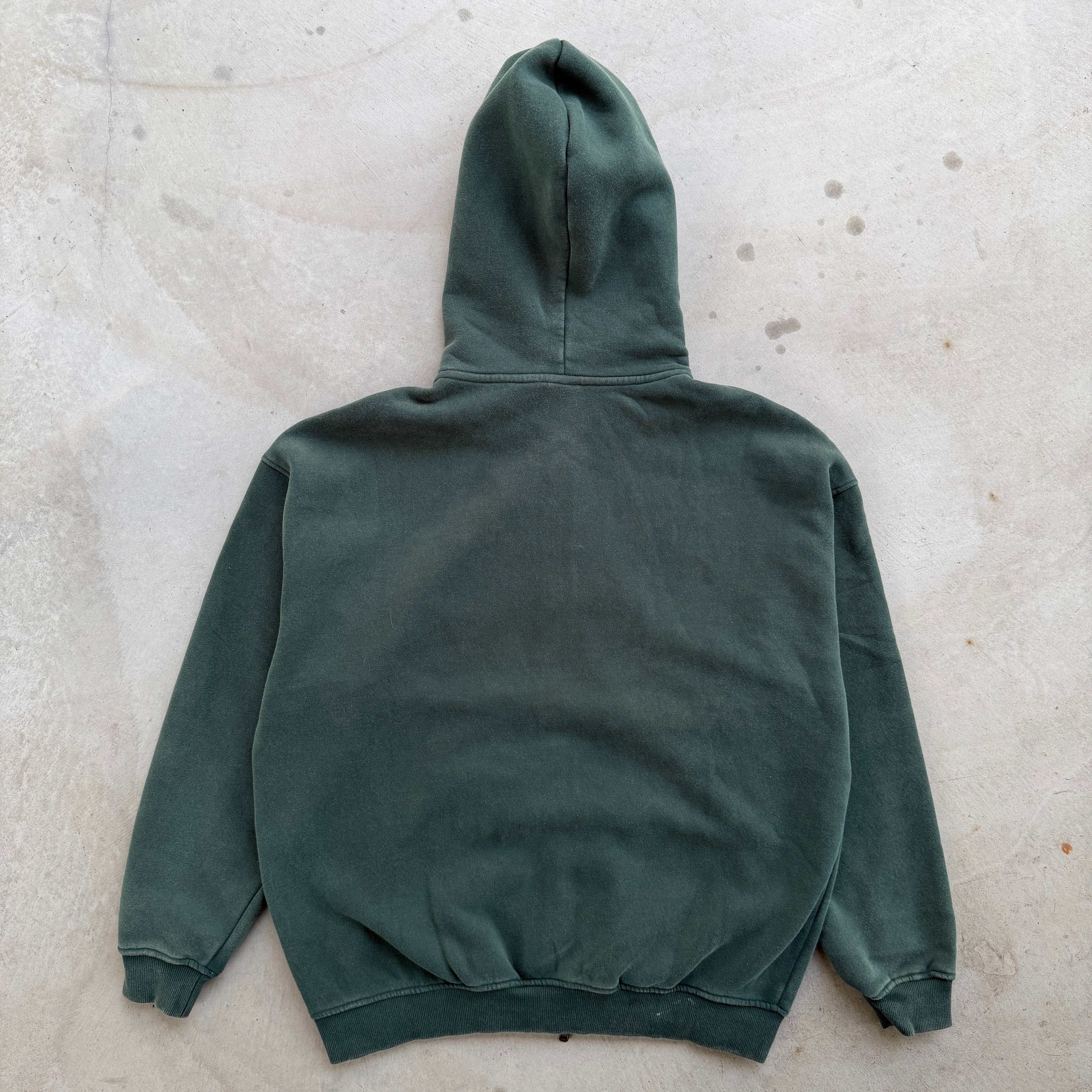 Pine Green Zip Up