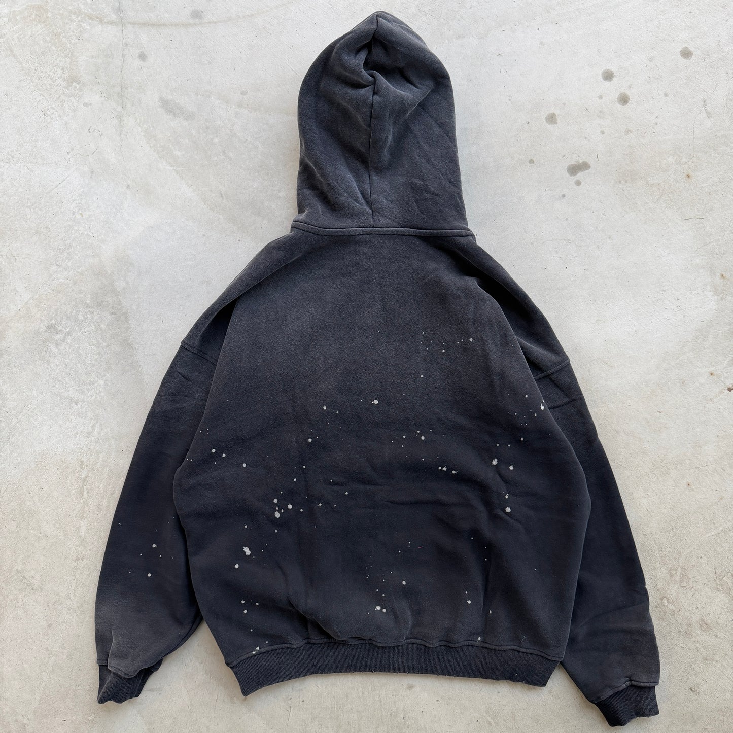 Washed Black Hoodie