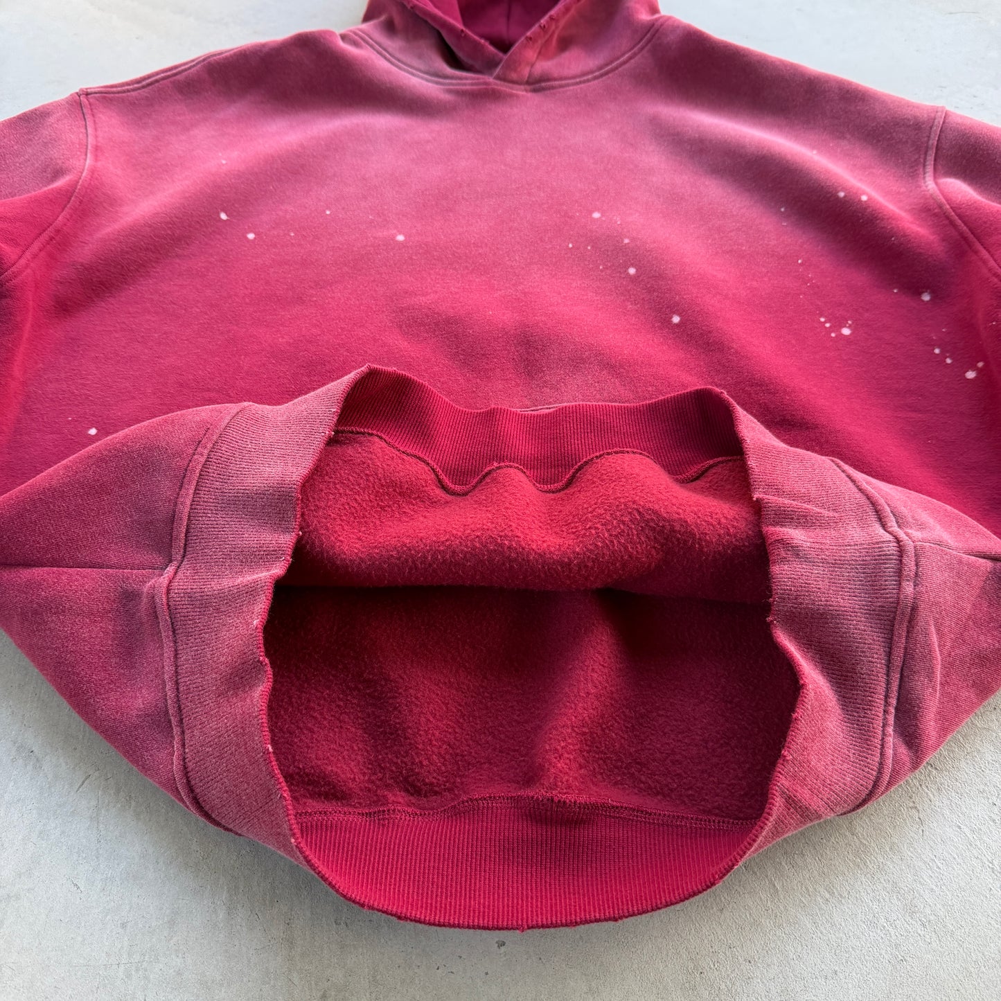 Crimson Red Hoodie
