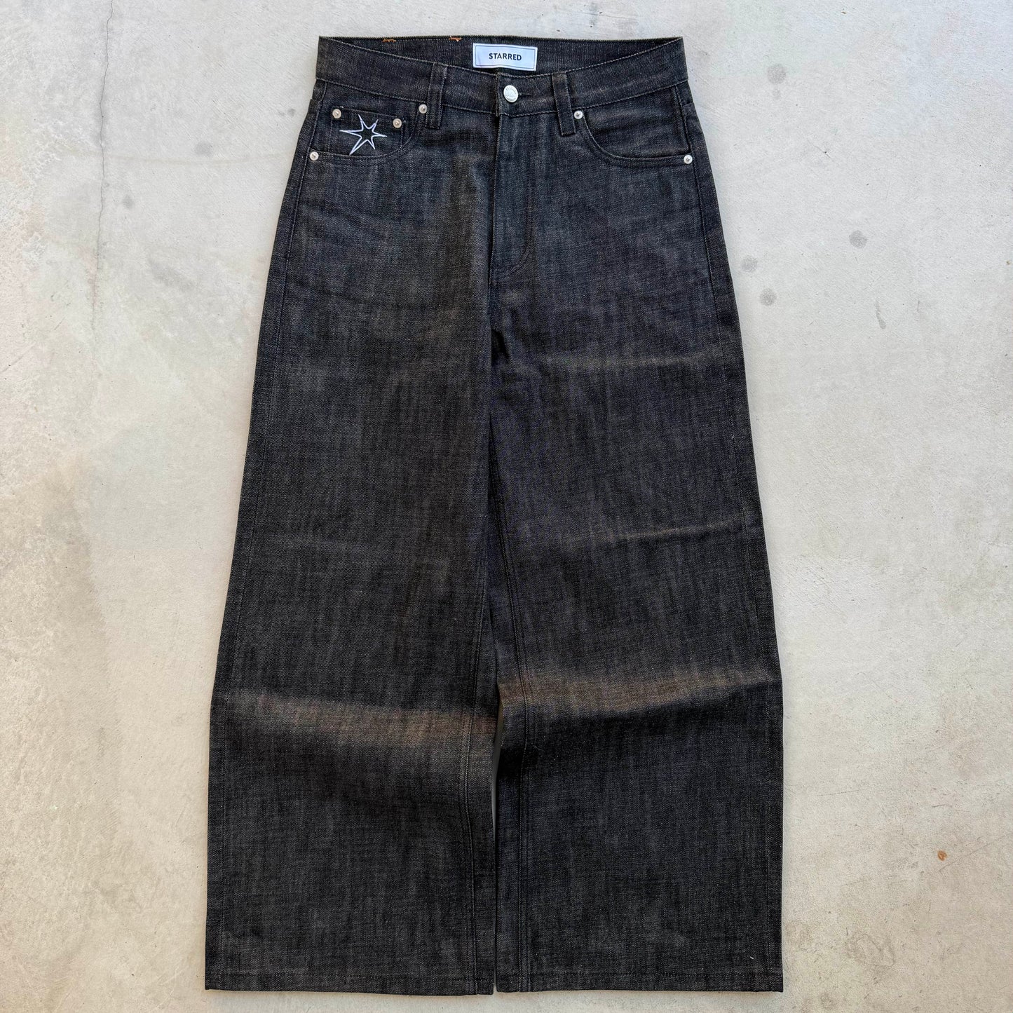 Black Selvedge Denim