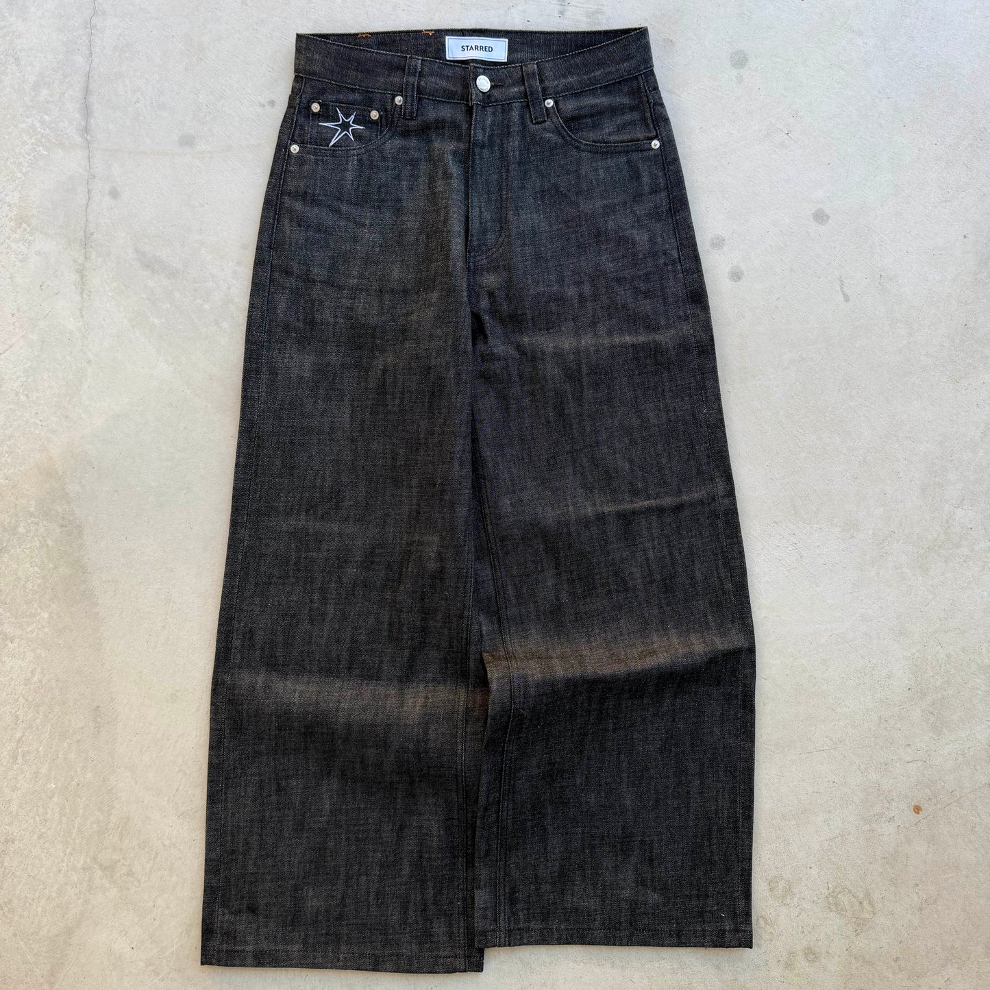 Black Selvedge Denim