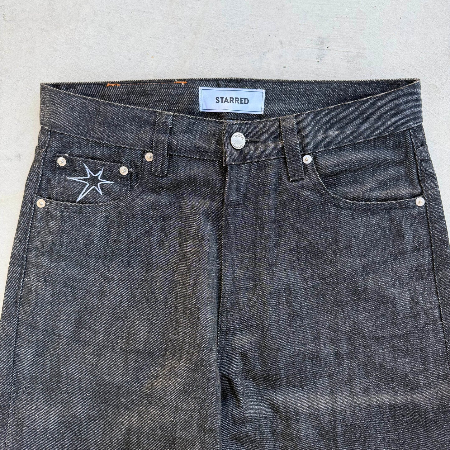 Black Selvedge Denim
