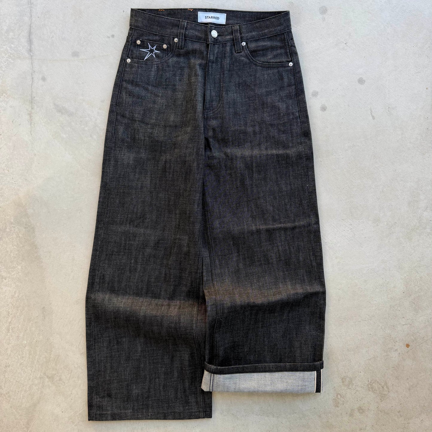 Black Selvedge Denim
