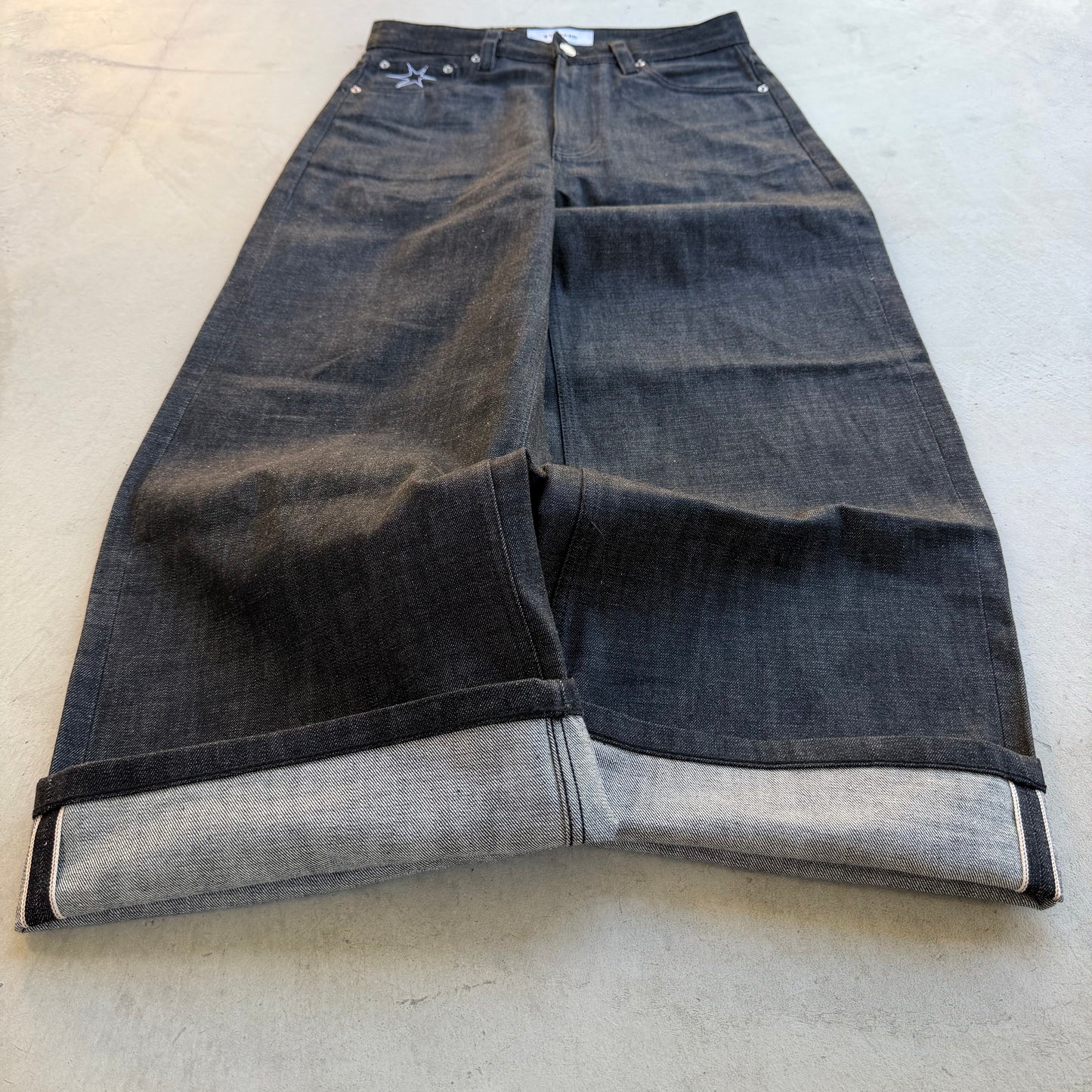 Black Selvedge Denim