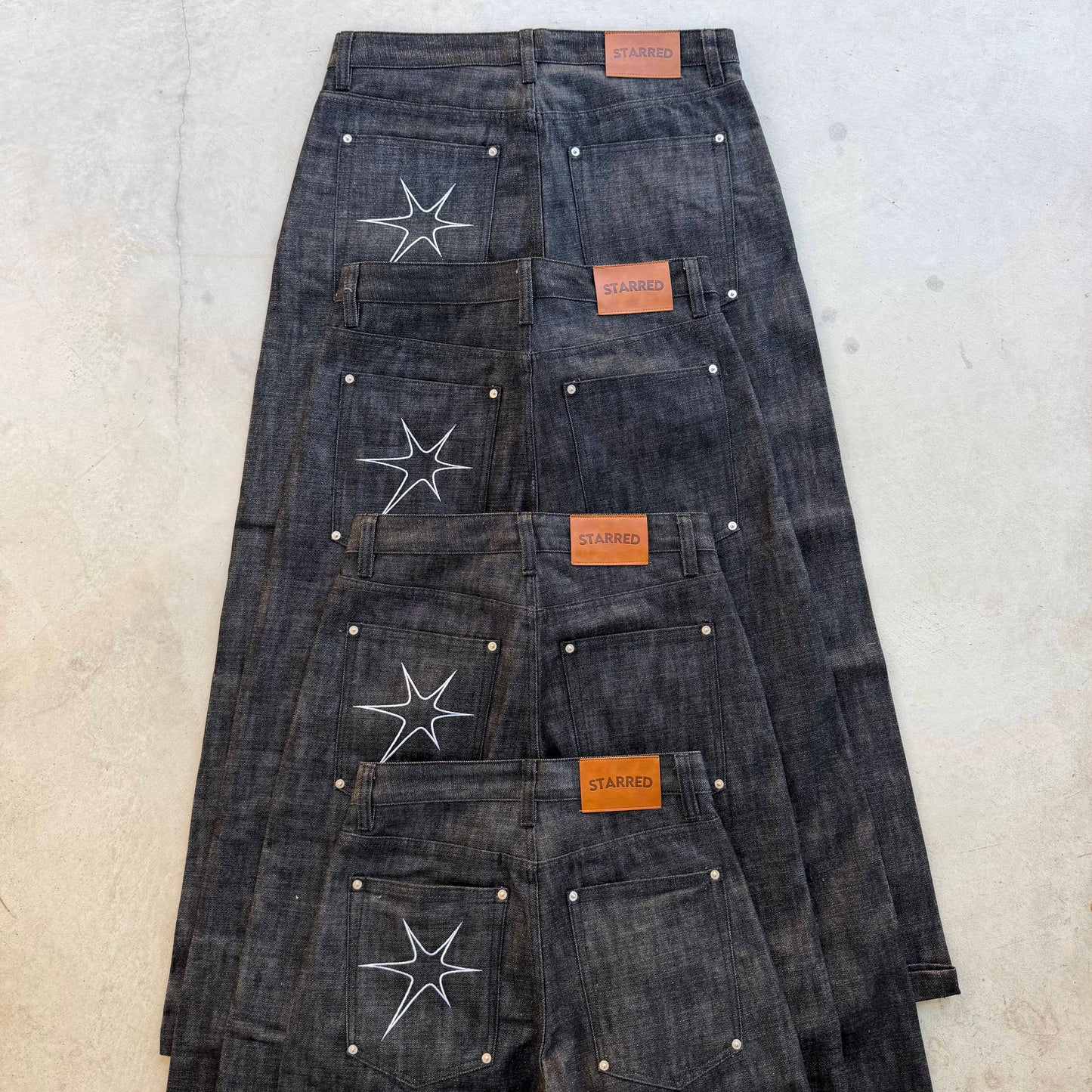 Black Selvedge Denim