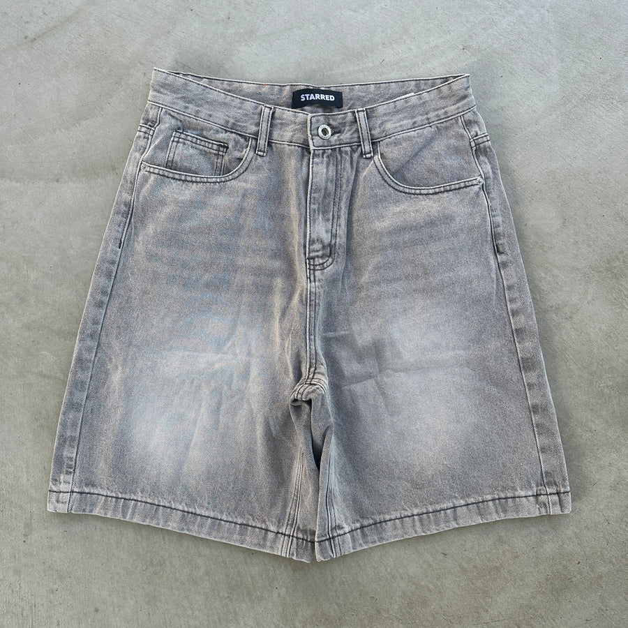 Faded Grey Jorts