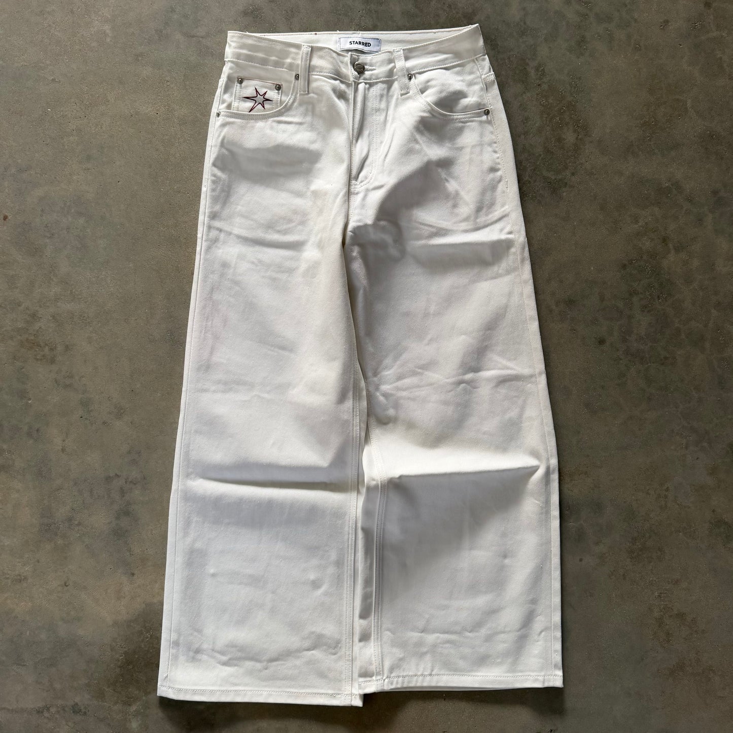 White Selvedge Denim