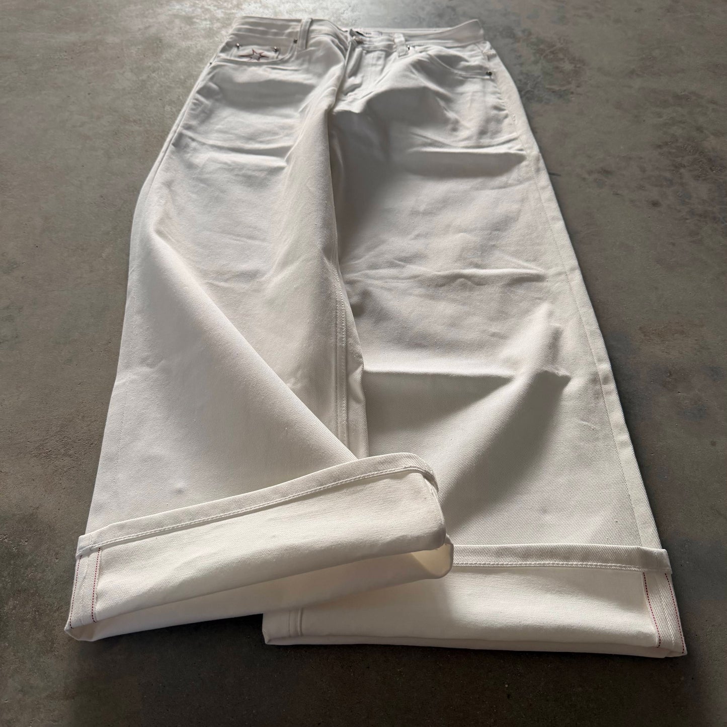 White Selvedge Denim
