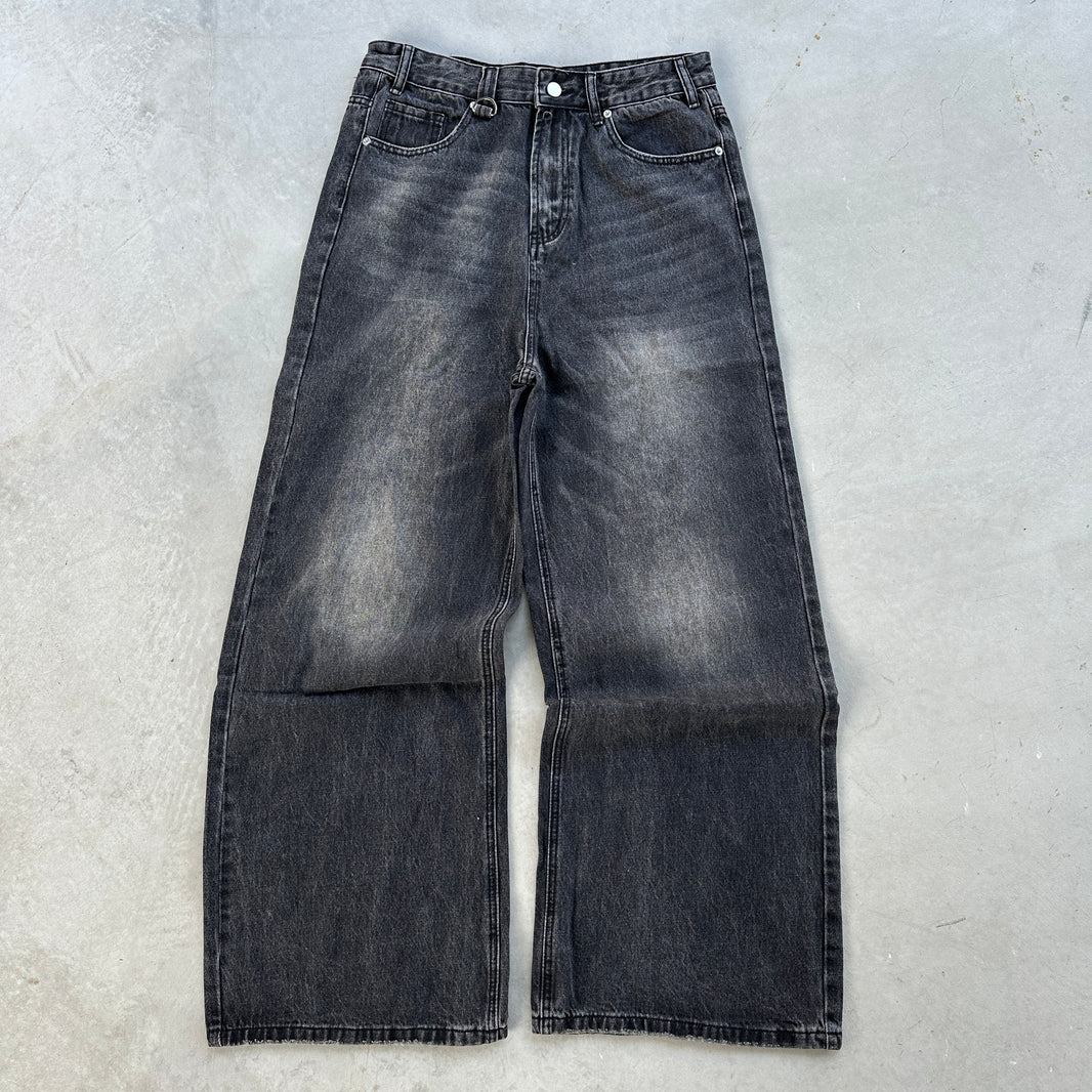 Baggy Wide Leg Denim Jeans – Starred
