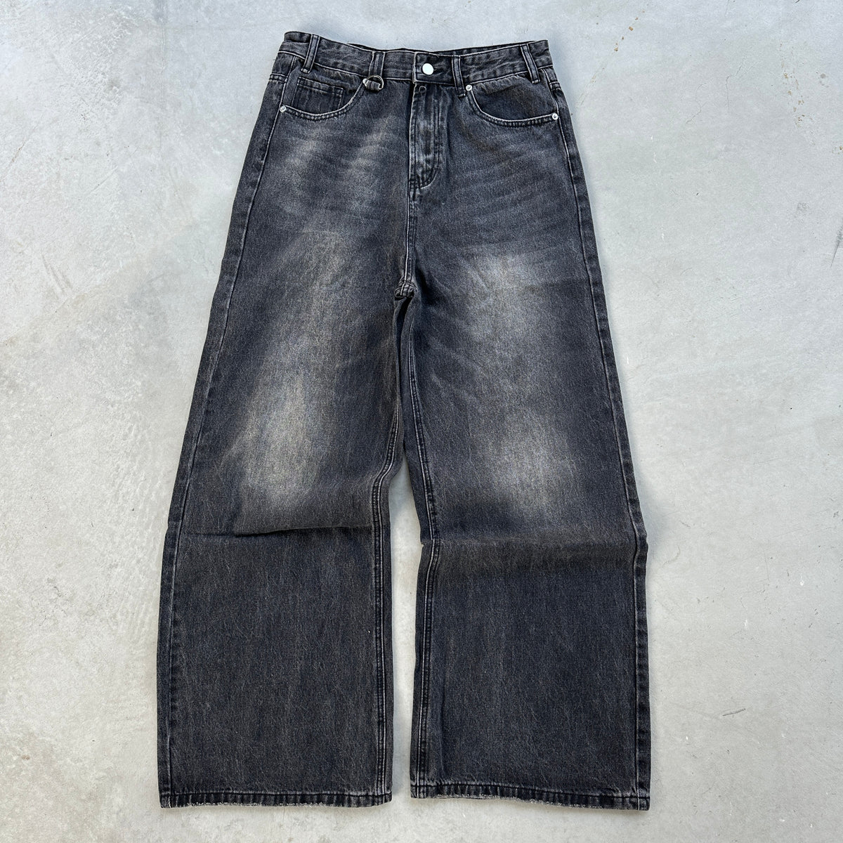 Faded Black Denim