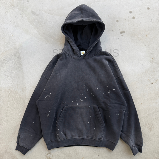 Washed Black Hoodie